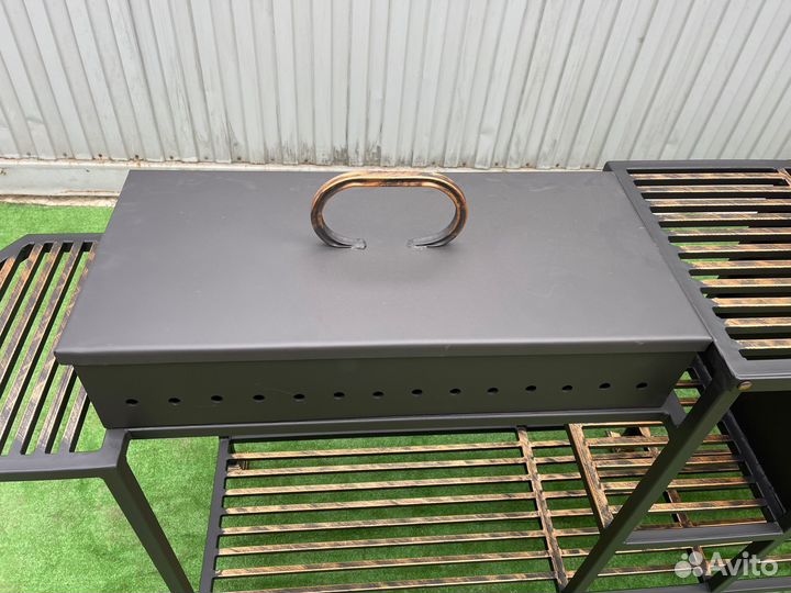 Мк75-45 Крышка на мангал загиб с двух сторон