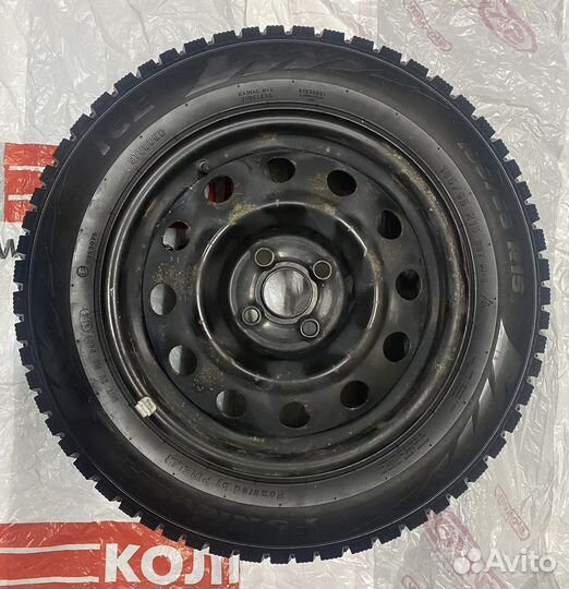 Комплект колес на дисках на Киа/хендай r15 зима