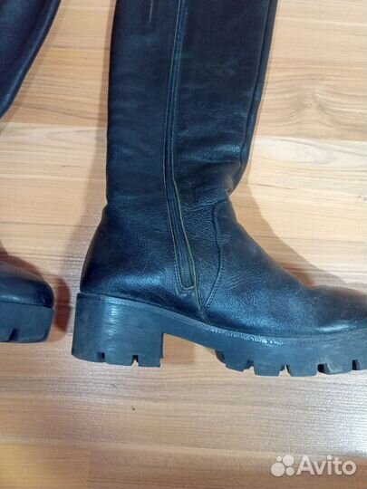Сапоги женские зимние натуральная кожа
