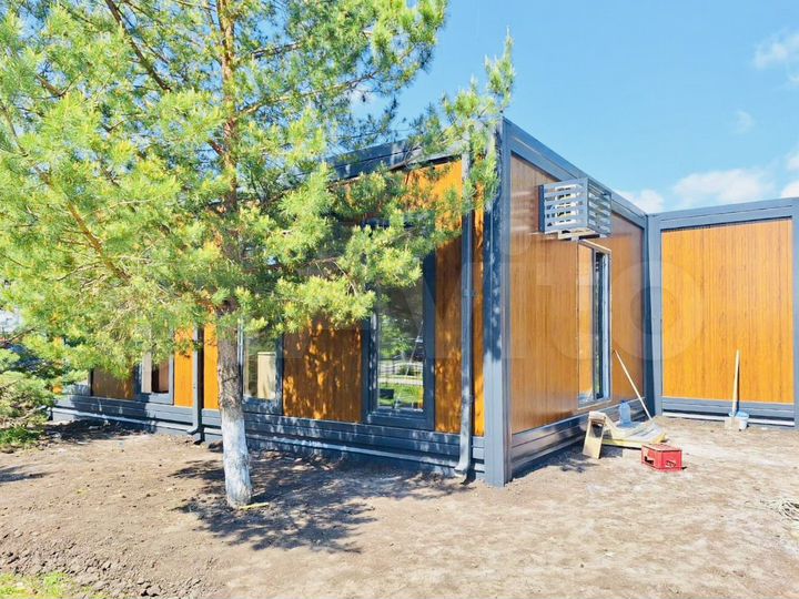 Коттедж 88 м² на участке 10 сот.