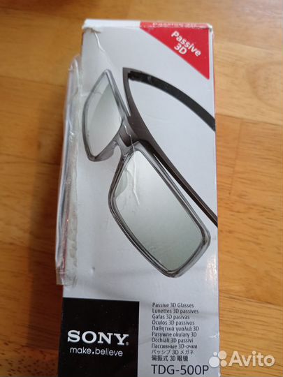 3d очки Sony TDG-500P