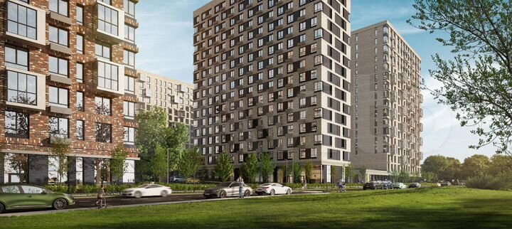 1-к. квартира, 32,3 м², 13/17 эт.