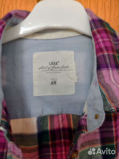 Рубашка для девочки hм р 140-146