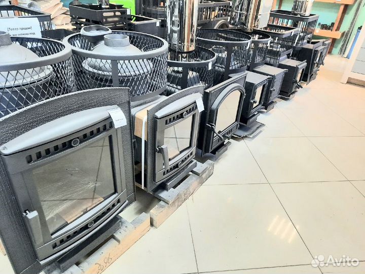 Чугунные Банные печи