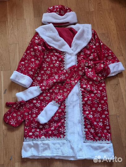 Костюм Деда мороза детский