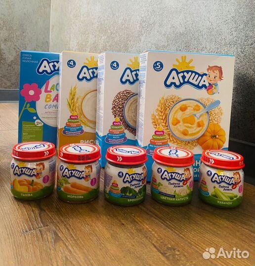 Детское питание Агуша