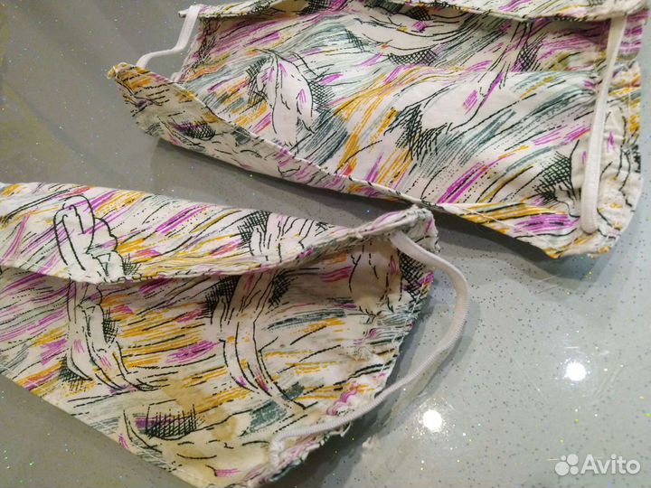 Маски защитные тканевые 2 шт