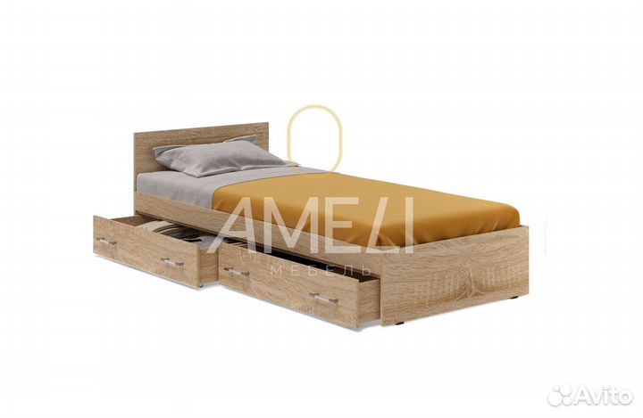 Кровать с ящиками