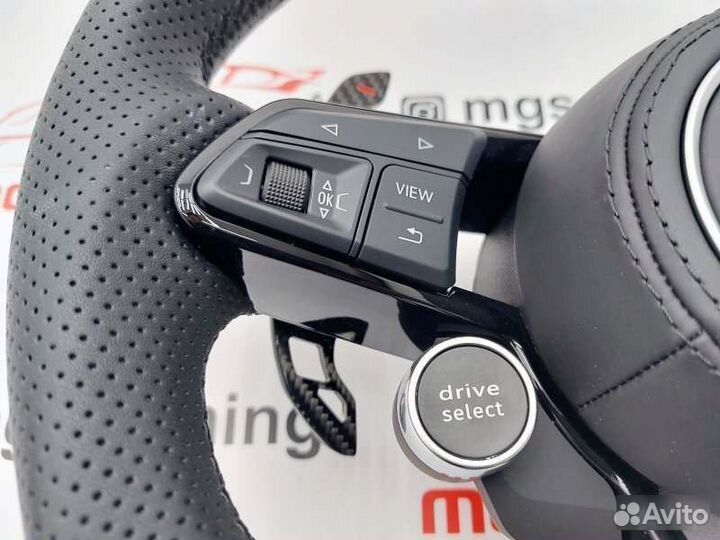 Руль Audi RS карбон подушка Ауди A7 4K RS7 2017+