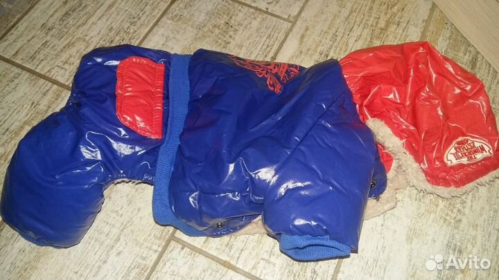 Комбенизон для йорка новый,теплый,удобны