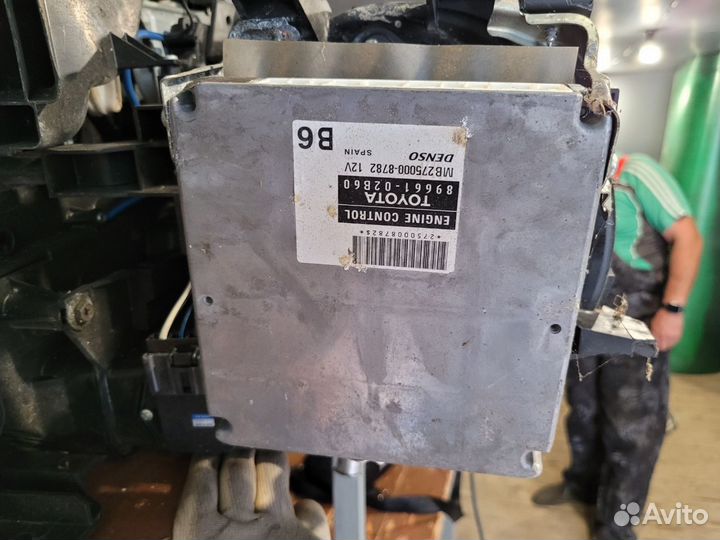 89661-02868 эбу двигателя toyota corolla