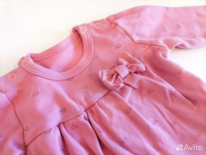 Платье, боди, комлект для девочки 68