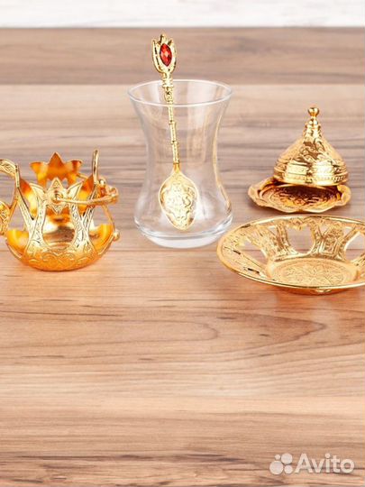 Армуду турецкий с ложкой на 1 персону 6 предметов