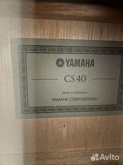 Гитара yamaha cs40