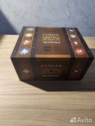 Настольная игра Сундук Войны + доп. Осада + доп. Д