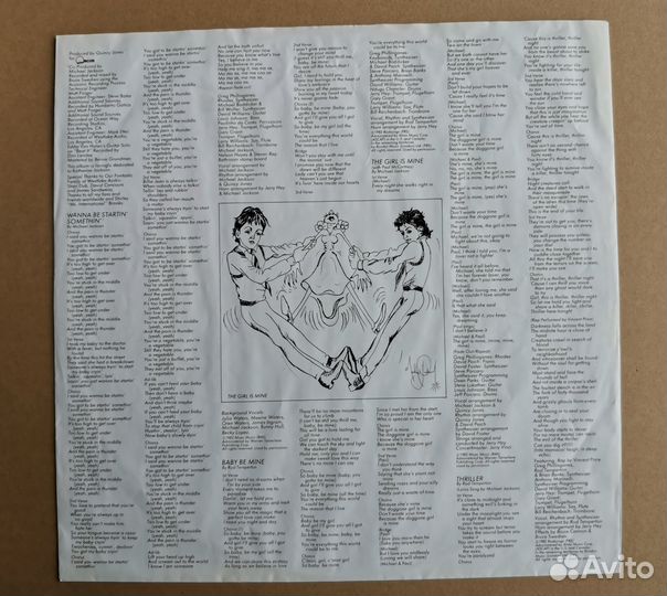 Michael Jackson – Thriller / 1982 / LP / Holland