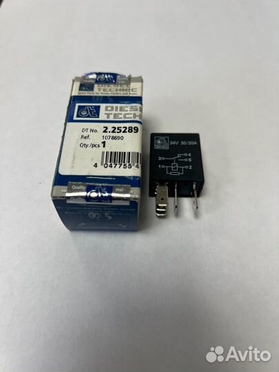 Реле стеклоочистителя Mercedes / Scania / Volvo