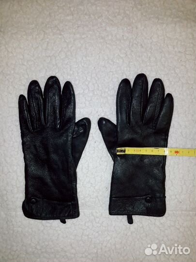 Перчатки женские натуральная кожа