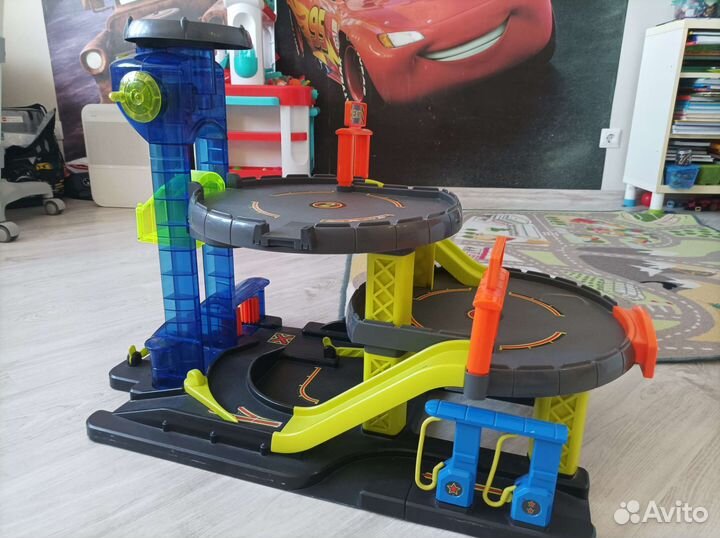 Парковка детская elc big garage