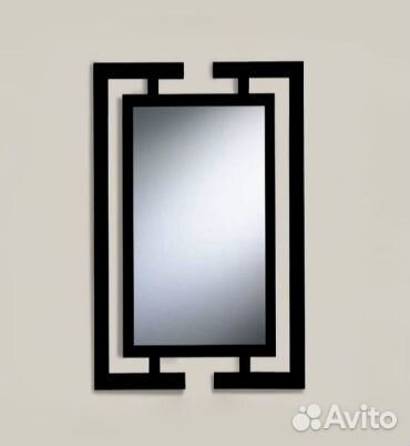 Зеркало в металлической раме Лофт