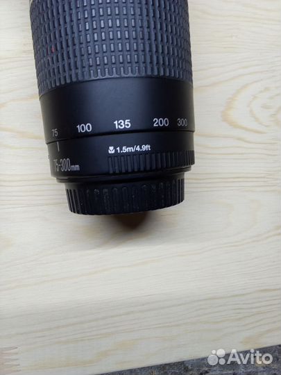Объектив canon ef 75 300mm