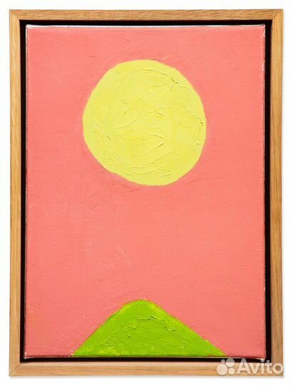 Подлинная Картина Etel Adnan Le poids du monde 37