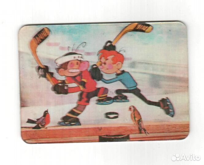 Календарик пластик мультфильм 1981