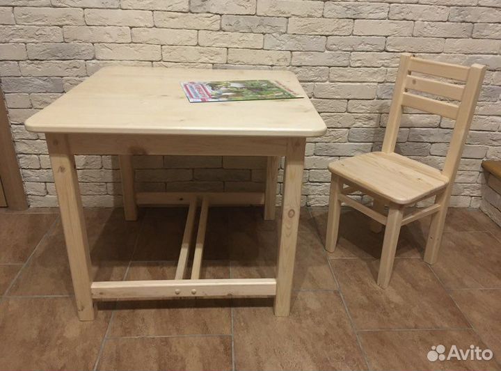 Детский стол и стул для 2 группы роста
