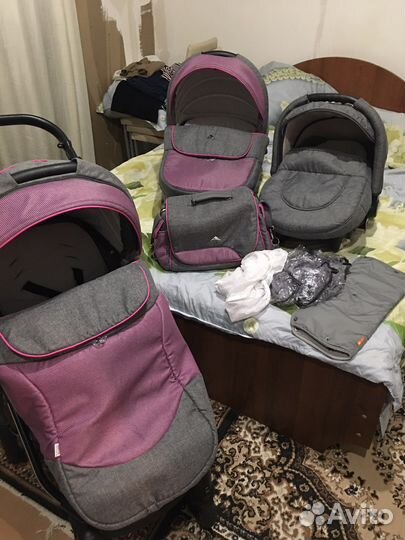 Коляска adamex 3 в 1