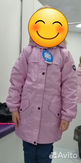 Парка для девочки 140
