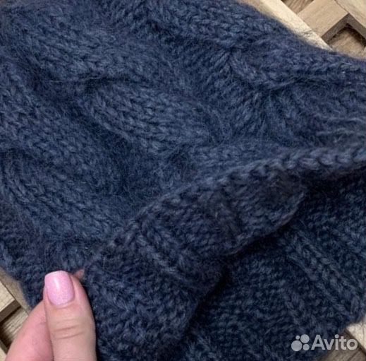 Шапка новая Мохер/кашемир