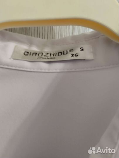 Рубашка белая для девочки 11-13 лет