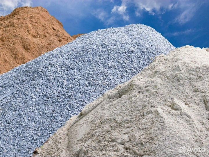 Щебень \ Отсев вторичный крупный от трех кубов