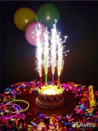 Свечи для торта цифры фигурные свечки