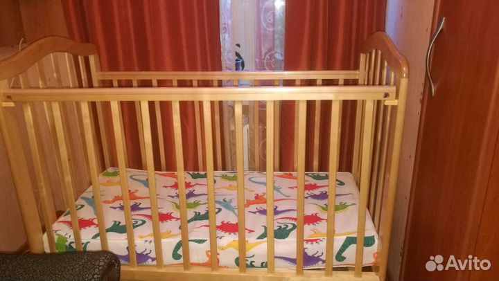 Кроватка Лаура 5 с матрасом