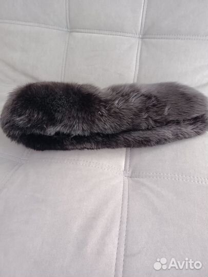 Воротник из натурального меха песца