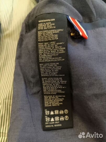 Tommy Hilfiger плащ мужской