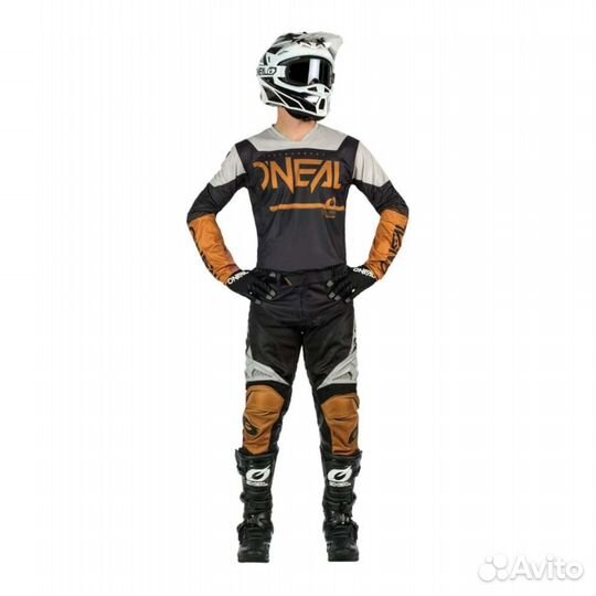 Штаны кросс-эндуро Oneal Hardwear Surge коричневый