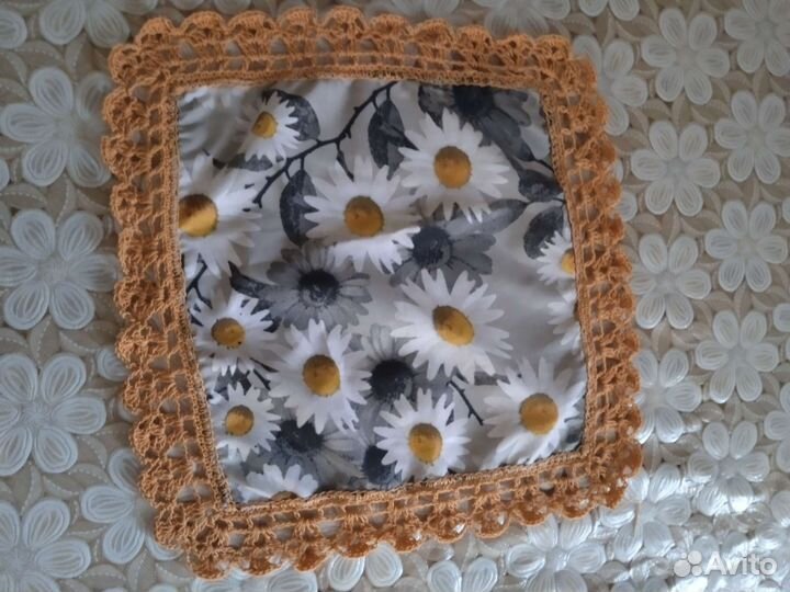 Платочки носовые из хлопка ручной работы