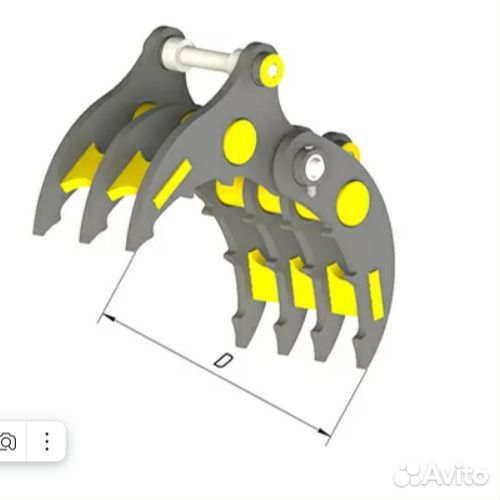 Механический захват Partmine для экскаватора