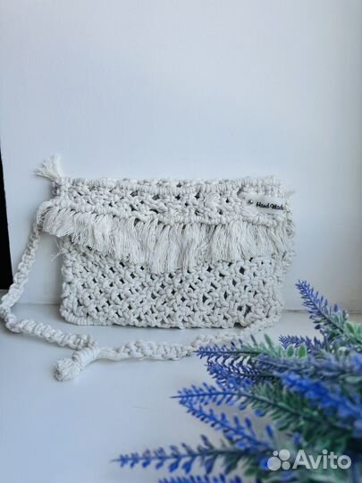 Сумка-макраме