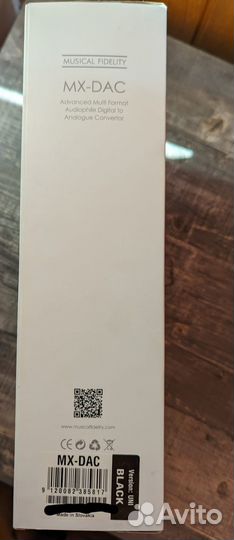 Внешний цап Musical Fidelity MX-DAC Black