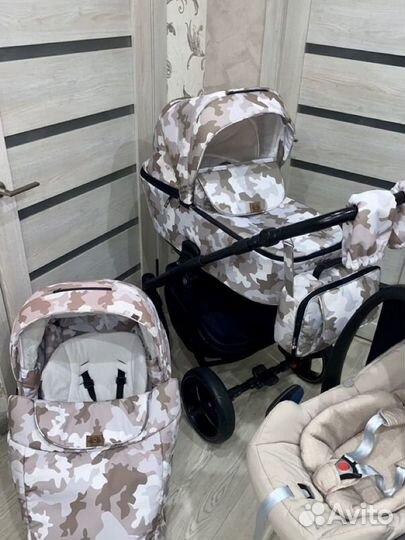 Коляска adamex reggio 2 в 1 (без автолюльки)