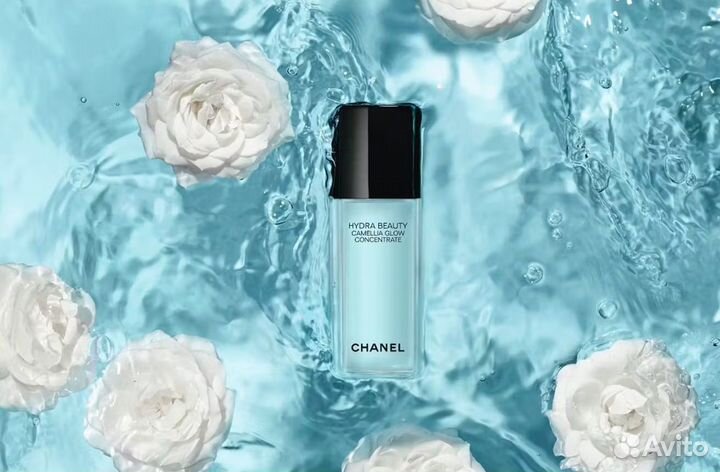 Chanel Camellia Glow Concentrate Пилинг увлажнение