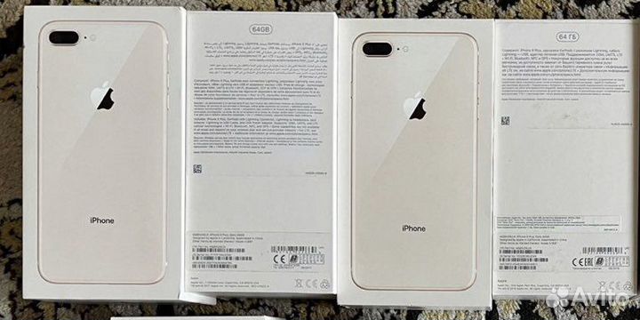 Коробка iPhone 8 Pluse и Коробка iPhone 8