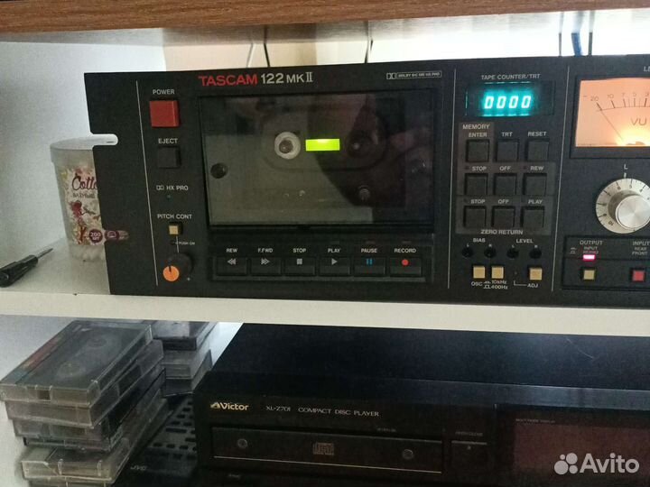Кассетная дека tascam 122 mkii