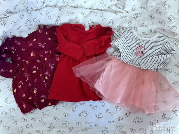 Платья пакетом 86 92