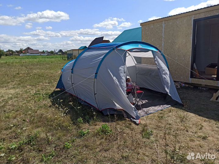 Палатка quechua arpenaz 4 1 новая