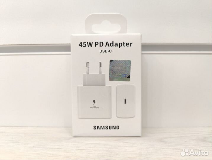 Адаптер Samsung 45W Super Fast Charge White