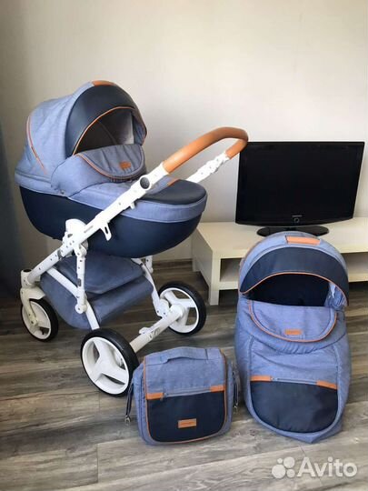 Коляска 2 в 1 adamex